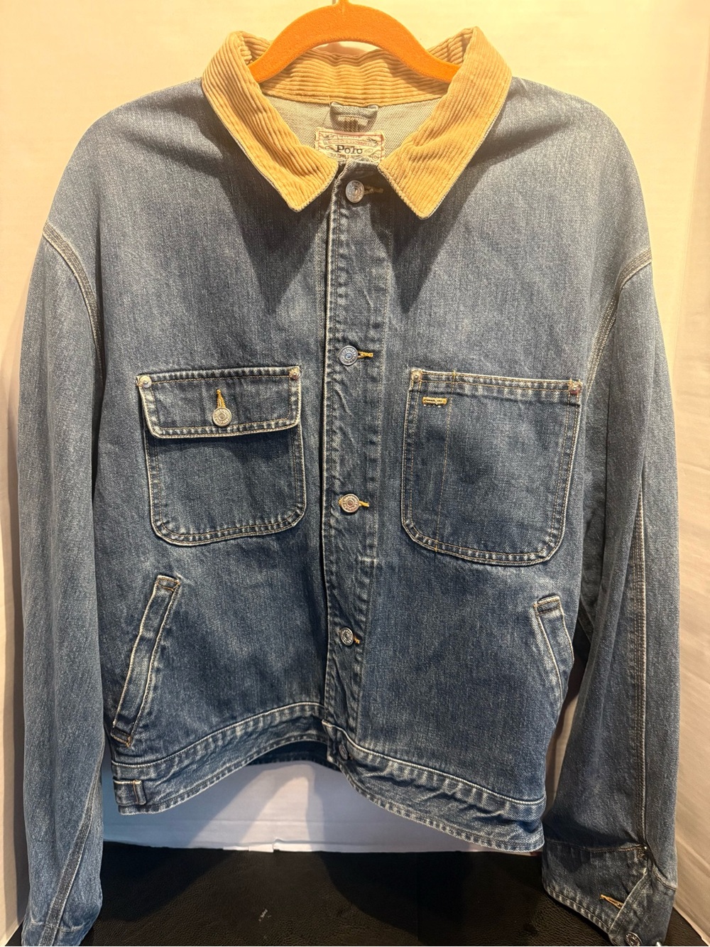 Polo Ralph Lauren Authentic Dungarees Denim Jacket Vintage